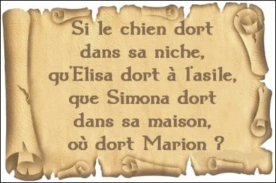 Comment appelle-ton le mot obtenu en changeant de place les lettres d'un autre mot ?