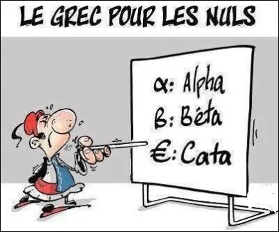 Combien de lettres comprend l'alphabet grec ?