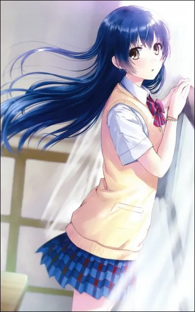 Voici une fille à la fois sérieuse et timide (Son nom signifie "mer" en japonais) c'est :