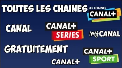 Canal+ fut la toute première chaîne privée à péage en France.