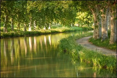 Le canal du Midi est un canal français qui relie Toulouse à la mer Méditerranée.