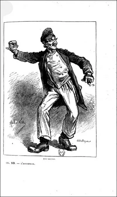 Quel est le m&eacute;tier de Coupeau ?