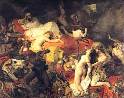 Et enfin complétez le titre de l'uvre d'Eugène Delacroix : 
La mort de...