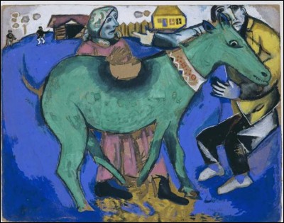 Complétez ce titre du tableau de Marc Chagall : 
L'âne...
