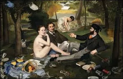 Quelle est cette uvre célèbre de Manet ?
Le déjeuner...