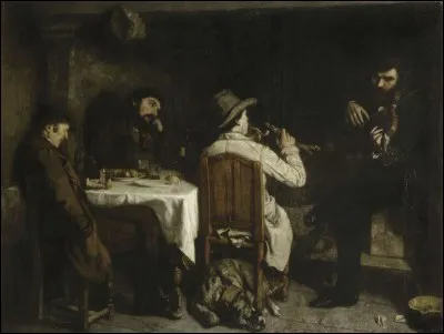 Quel est ce tableau de Courbet ?
L'après-dîner....