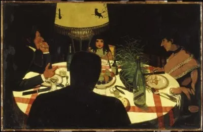 Complétez le titre de la toile de Félix Vallotton : 
Le dîner...