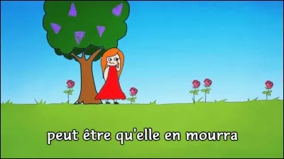 Et enfin, quelle est cette comptine ?