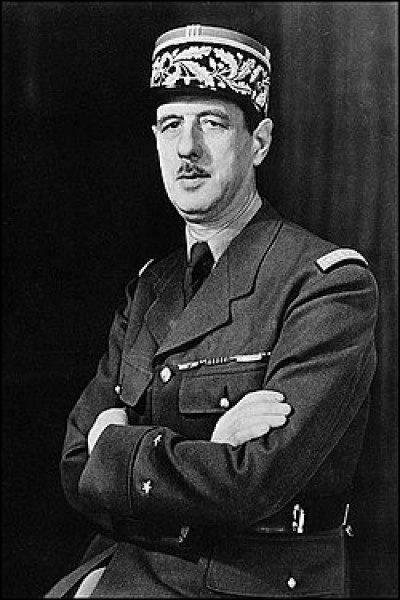 Charles de Gaulle a été le premier président de la Ve République