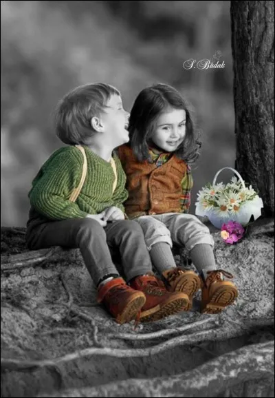 Et : 
Les enfants...