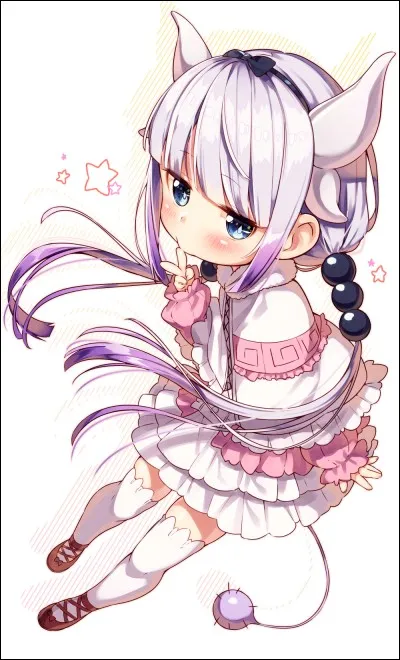 Dans "Kobayashi san chi no maid dragon", pourquoi Kanna est-elle envoyée dans le monde des humains ?