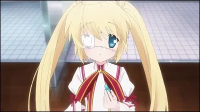 Dans "Rewrite", pourquoi Shizuru met-elle un cache-oeil ?