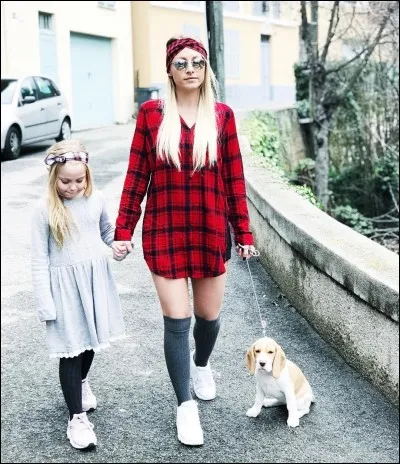 Quel est le nom de leur chienne ?