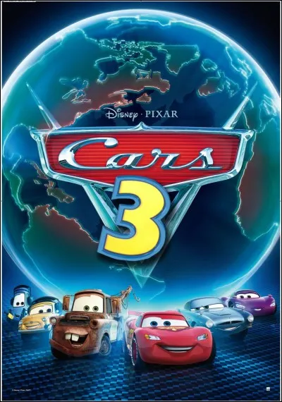 Dans "Cars 3", quel personnage n'apparaît pas ?