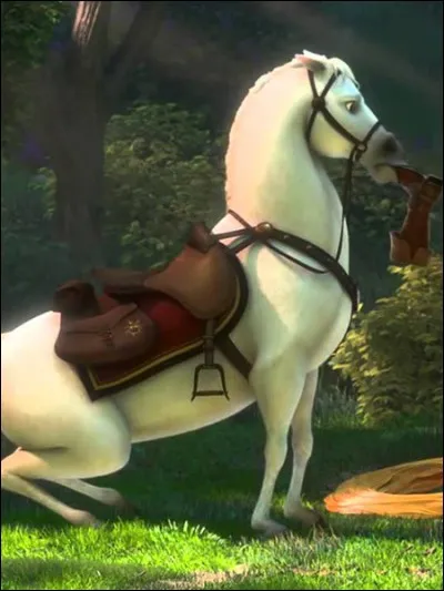 Comment s'appelle le cheval ?