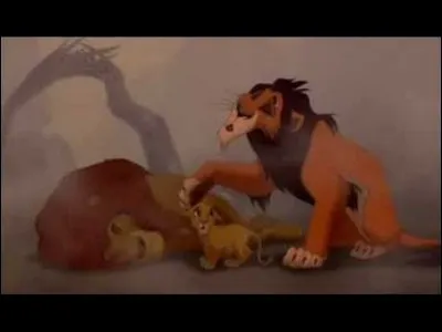 Que dit Scar à Simba après la mort de Mufasa ?