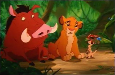 Quelle nourriture Pumba et Timon donnent-ils à manger à Simba ?