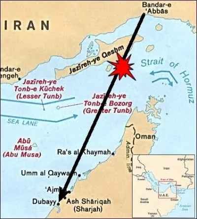 Le 3 juillet 1988, soit quelques jours avant la fin du conflit, le vol 655 d'Iran Air, un vol commercial assurant la liaison entre Téhéran et Dubaï aux Émirats est accidentellement abattu au-dessus du golfe Persique par :