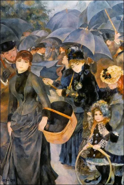 A-t-il vraiment peint "Les Parapluies" ?