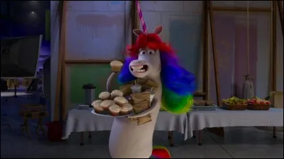 Quel personnage est fan de la Licorne Arc-en-ciel qui joue dans les rêves de Riley ?