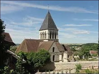Nous sommes maintenant devant l'église Saint-Étienne de Clairoix. Commune Isarienne,elle se situe dans l'ancienne région ...