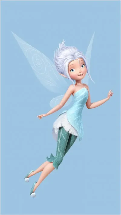 Quel est le prénom et le surnom de la "sur" de Clochette ?