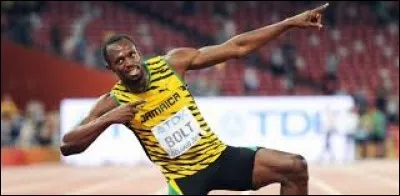 Quel temps a fait Usain Bolt lors de son record du monde du 100m ?