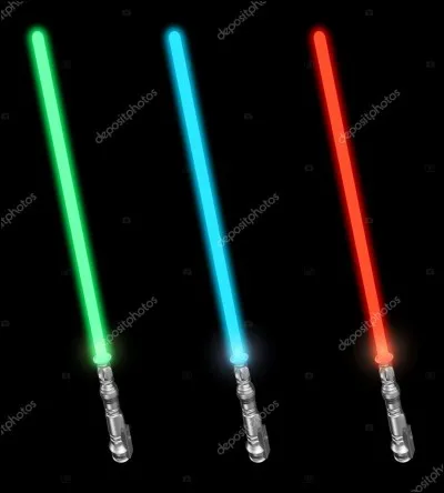De quelle couleur est ton sabre laser ?