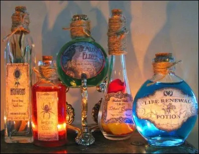 Quels sont les trois ingrédients essentiels dans la potion d'amnésie ?