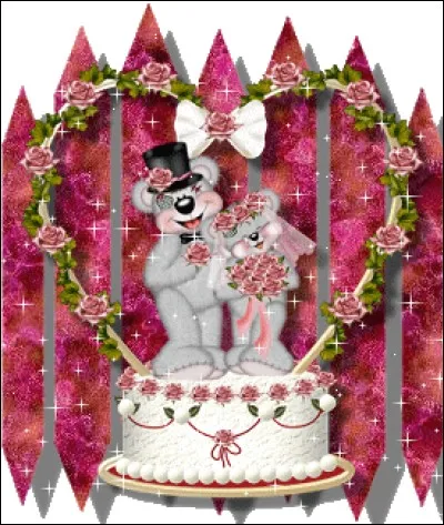 Rien n'est trop beau ni trop bon pour fêter les noces d'eau de pépé et mémé ! Ils sont mariés depuis 100...