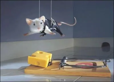 Qu'est-ce que cette souris essaye d'attraper