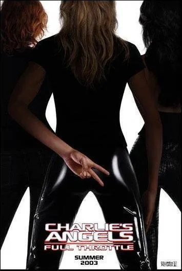 Voici une photo de 'Charlie's Angels 2', le remake de 'Drles de Dames'. Comment s'appelle l'actrice du milieu ?