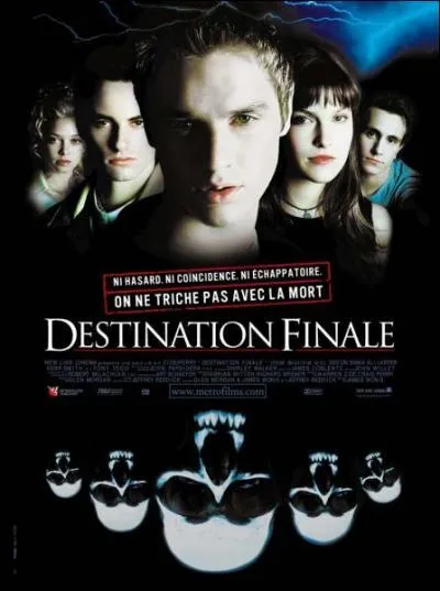 Dans le premier 'Destination finale', comment taient censs mourir le hros et ses camarades ?