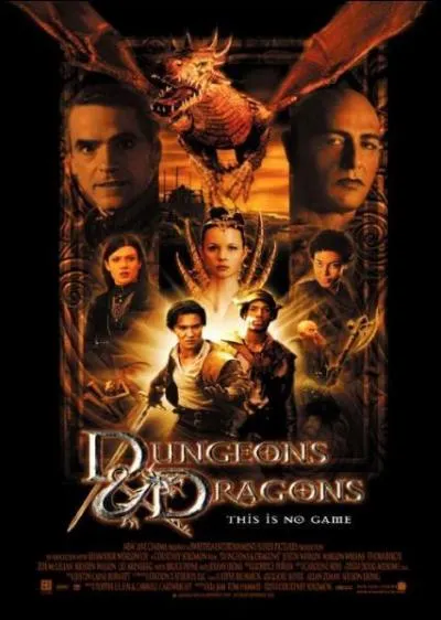 Le film 'Donjons et Dragons' est tir de quoi ?