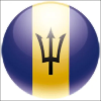 Ce drapeau est celui de la Barbade.