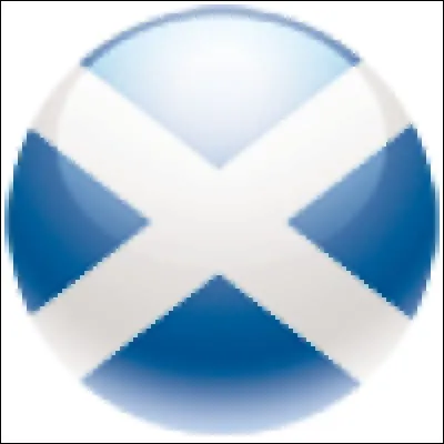 Ce drapeau est celui de l'Ecosse.