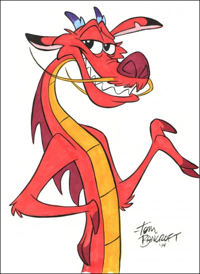 Comment s'appelle le dragon de Mulan ?
