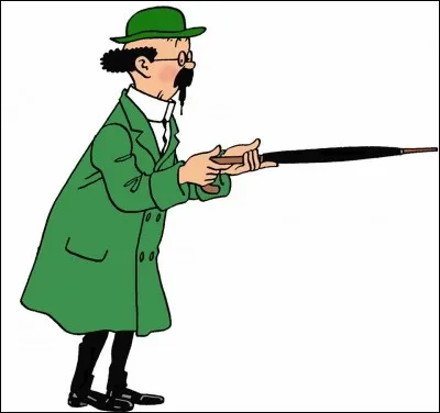 Quel nom de fleur porte le professeur apparaissant dans les bandes dessinées Tintin de la 12 à la 24 (sauf 15) ?