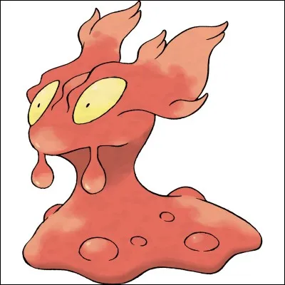 Quel nom est attribué à ce Pokémon de type feu ?