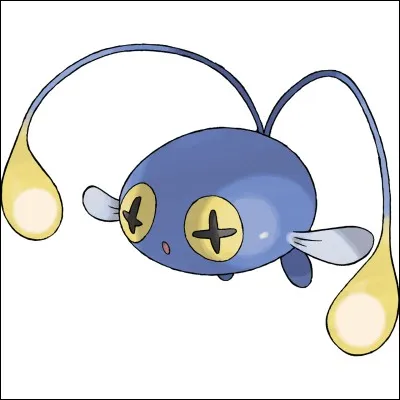 Quel est le nom de ce Pokémon de type eau et électrik ?