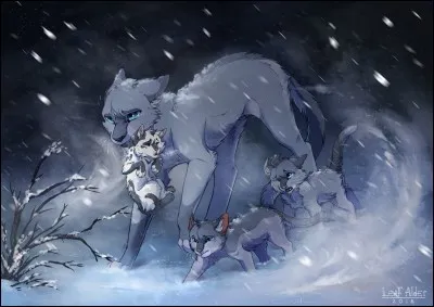 Lorsque une chatte rejoint le Clan des Étoiles alors qu'elle attend des petits, elle y accouche