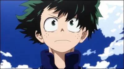 Comment s'appelle le garçon aux cheveux verts dans ''Boku no hero academia'' ?