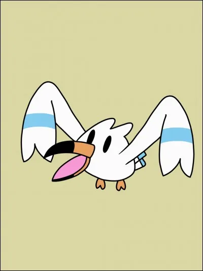 Comment devrions-nous appeler ce pokémon de type eau et vol ?
