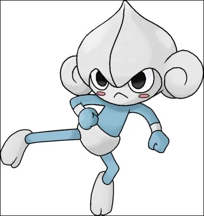 Comment appelle-t-on ce Pokémon de type psy et combat ?
