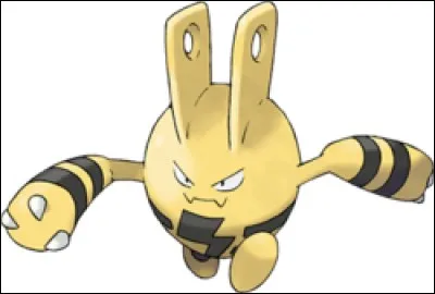 Comment peut bien s'appeler ce Pokémon de type électrik ?