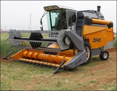 Avec cet engin, vous allez pouvoir récolter...