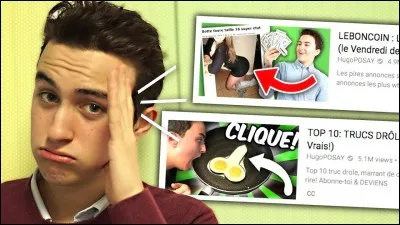 Quelle vidéo n'a-t-il pas fait parmi ces choix ?