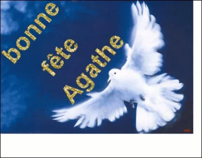 Et concernant Agathe :