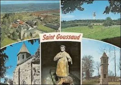 Commune Creusoise, Saint-Goussaud se situe en région ...