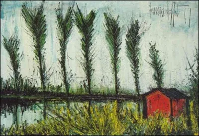 Qui a peint "Les peupliers" ?